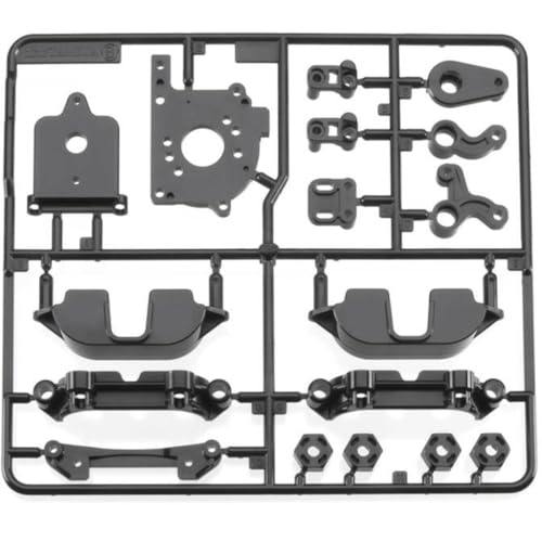 Tamiya 300051390 - B-Teile Lenkung/Akkuhalter M-05 von TAMIYA