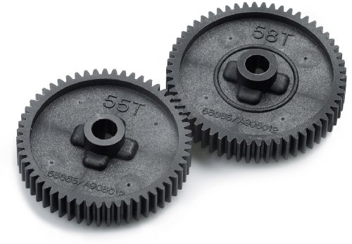 Tamiya 300053665 - Hauptzahnräder Tt01 55/58 Zähne, Schwarz Tamiya 300053665 - Hauptzahnräder Tt01 55/58 Zähne, Schwarz von Tamiya