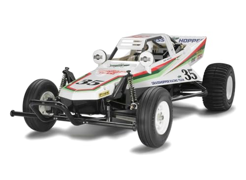 Tamiya 300058346 - 1:10 Radio Control - The Grasshopper I 2005 2WD LWA, Schwarz von TAMIYA