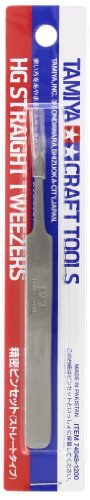 Tamiya 300074048 - Pinzette HG gerade/spitzig, Silber Tamiya 300074048 - Pinzette HG gerade/spitzig, Silber von TAMIYA