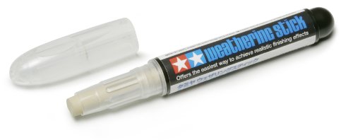 Tamiya 300087086 - Zubehör: Weathering Stick Alterungs-Stift Sand von Tamiya