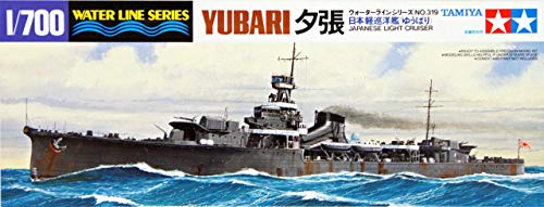 Tamiya 31319 1:700 JPN Lt. Kreuzer Yubari WL - Modellbau, Plastik Bausatz, Basteln, Hobby, Kleben, Plastikbausatz, Mehrfarbig,Schiff Modell von TAMIYA
