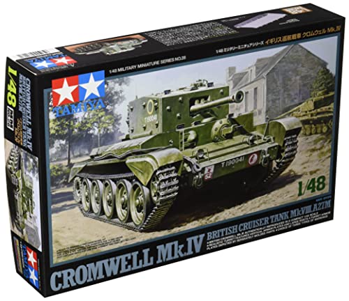 Tamiya 32528 1:48 Brit. Cromwell MK.IV-Replik originalgetreu, Kunststoff, Hobby, Modellbau, Montage, unlackiert, Farbe Cruise Tank Chromewell Tamiya 32528 1:48 Brit. Cromwell MK.IV-Replik originalgetreu, Kunststoff, Hobby, Modellbau, Montage, unlackiert, Farbe Cruise Tank Chromewell von TAMIYA