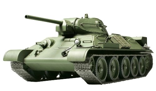 Tamiya 35215 1:48 WWII Rus.Panzer T34/76 ´41 Gussturm - Modellbausatz,Plastikbausatz, Bausatz zum Zusammenbauen, detaillierte Nachbildung von TAMIYA