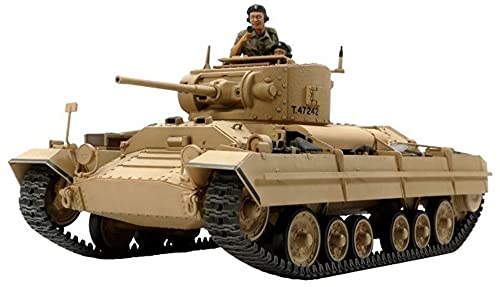 Tamiya 35352-1:35 British Valentine Mk. II/IV, originalgetreue Nachbildung, Plastik Bausatz, Basteln, Modellbausatz, Zusammenbauen, unlackiert von Tamiya