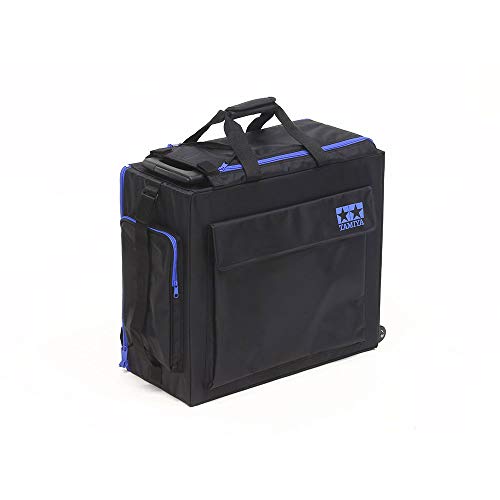 Tamiya 42337 TRF RC-Car Trolley Pit Bag, Modellbau-Zubehör, Bastelwerkzeuge, hochwertiges Modellbauzubehör, Einfarbig, Large von Tamiya