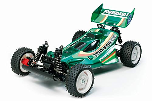 Tamiya 47350 1:10 Top Force 2017, Bausatz, zum Zusammenbauen, bebilderte Aufbauanleitung, RC Buggy, Modellbau, Hobby, Offroad, unlackiert von TAMIYA