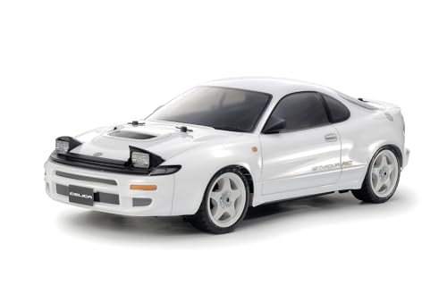 Tamiya 47500 1:10 RC Toyo. Celica GT-Four TT-02 Lack. - ferngesteuertes Auto, RC Fahrzeug, Modellbau, Vorlackierte Karosserie, RC Modell, RC Bausatz von Tamiya