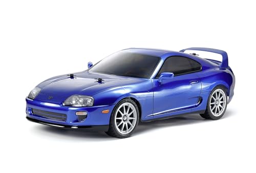 Tamiya 47505 1:10 RC Toyota Supra (JZA80) BT-01 2WD - ferngesteuertes Auto, RC Fahrzeug, Modellbau, vorlackierte Karosserie, Hobby, Basteln, RC Modellbau von Tamiya