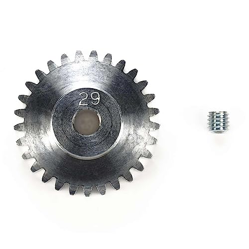 TAMIYA Motorritzel | 29 Zähne | Modul 0,6 | Stahl | für MB-01 Chassis #51726 von TAMIYA