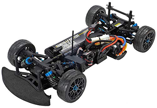 Tamiya 58693-1:10 RC TA08 Pro Chassis Kit, ferngesteuertes Auto/Fahrzeug, Modellbau, Bausatz, Hobby, Zusammenbauen, Chassis, schwarz von Tamiya