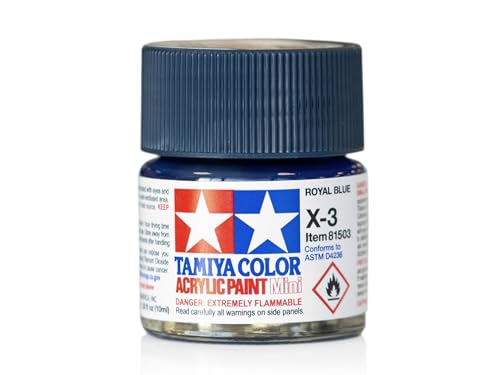 Tamiya Acryl Farbe Royal Blau X3 Tamiya Acryl Farbe Royal Blau X3 von The Hobby Company