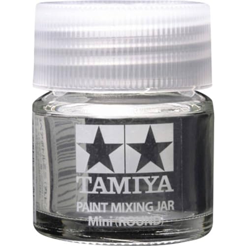 Tamiya Farbmengenregulierer 300081044 Farb-Mischglas rund 10ml von TAMIYA