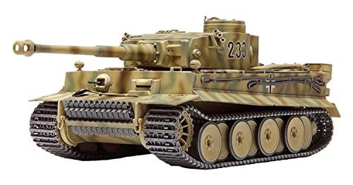 Tamiya 32603 1:48 SdKfz. 181 Tiger I Ostfr. Frü.Prod. - Modellbau, Plastik Bausatz, Basteln, Hobby, Kleben, Plastikbausatz, unlackiert von Tamiya
