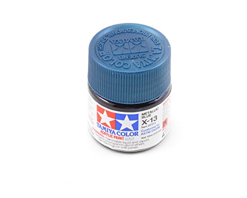 Tamiya X13 Acrylfarbe, Metallblau von Tamiya