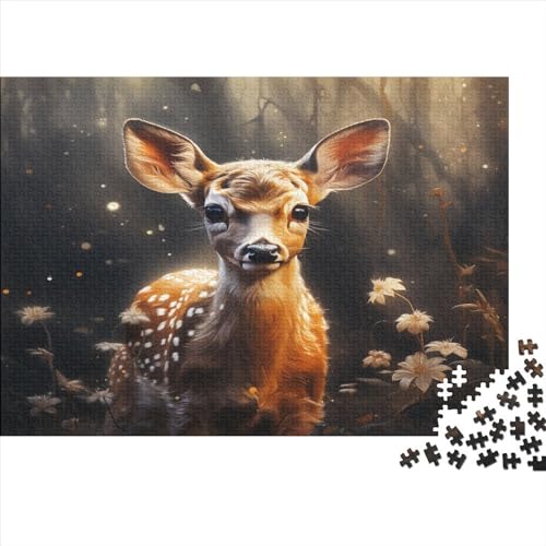 Bambi 1000pcs (75x50cm) Puzzle Für Erwachsene Animated Movies Rätsel,Schwieriges Rätsel,DIY Geschicklichkeitsspiele Für Die Ganze Familie von TANACC