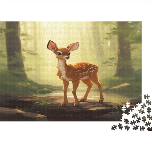 Bambi Puzzles 500pcs (52x38cm) Für Erwachsene Animated Movies Puzzle Lernspiele Heimdekorationspuzzle von TANACC