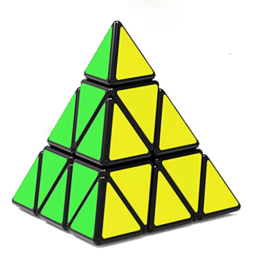 TANCH YJ Pyramid Speed Cube 3X3 Triangle Magic Cube Puzzle Toy Black TANCH YJ Pyramid Speed Cube 3X3 Triangle Magic Cube Puzzle Toy Black von TANCH