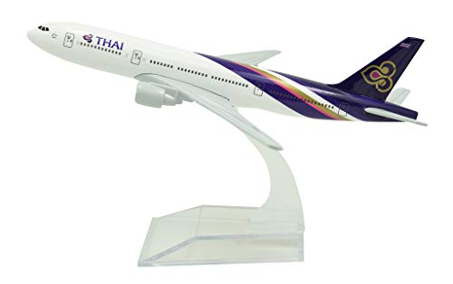 TANG DYNASTY (TM) 1: 400 16cm Boeing B777 Thai Airways Metall Flugzeug Modellflugzeug Spielzeug Flugzeugmodell von TANG DYNASTY