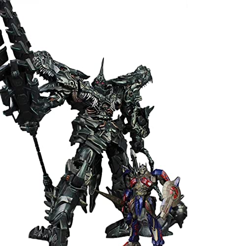 TANGMUER Transformer Toys Movie 4 Alter des Aussterbens: Grimlock Dinosaurier -Roboter -Action -Figur mit Optimus Prime KO Version JIGFLY von TANGMUER