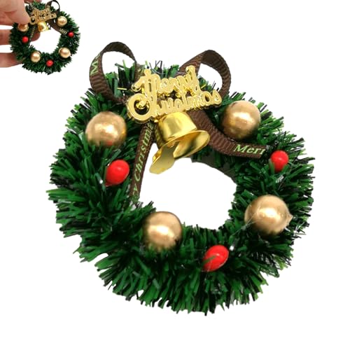 TANGPINGMAO Mini Dollhouse Wrack Dollhouse Weihnachtskranz 2,36 Zoll 1:12 Miniatur Weihnachtskränze Mini Künstliche Weihnachtskränze Ornamente Dollhouse Accessoires für Weihnachtsdekorat TANGPINGMAO Mini Dollhouse Wrack Dollhouse Weihnachtskranz 2,36 Zoll 1:12 Miniatur Weihnachtskränze Mini Künstliche Weihnachtskränze Ornamente Dollhouse Accessoires für Weihnachtsdekorat von TANGPINGMAO