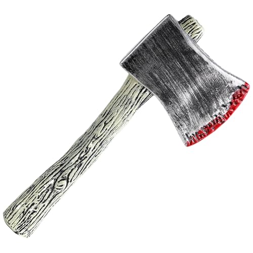 TANGPINGMAO Prop Axe gefälschte Axe 5x12in Bloody Prop Axt Vintage Realistic Toy Axt mit Griff -Kunststoff -Axt für Cosplay, Kostüm, Streich, Halloween -Requisiten TANGPINGMAO Prop Axe gefälschte Axe 5x12in Bloody Prop Axt Vintage Realistic Toy Axt mit Griff -Kunststoff -Axt für Cosplay, Kostüm, Streich, Halloween -Requisiten von TANGPINGMAO