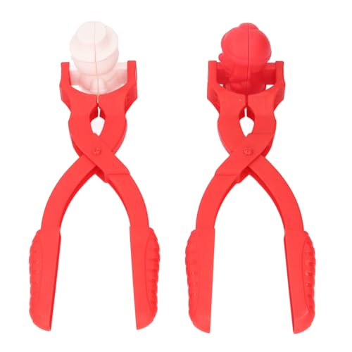 TANIQIACA Schneespielzeug, Schneeballhersteller 2PCS Snowball Maker - Schneeballspielzeug mit Griff für Winter im Freien im Freien Snowball -Kampf Maker -Werkzeug -Clip für Kinder von TANIQIACA