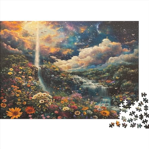 Bunte Gebäude Puzzle 500 Pieces Adult Puzzles for Adults Educational Game Challenge Toy 500 Piece Puzzles for Adults 500pcs (52x38cm) von TANLINGFL