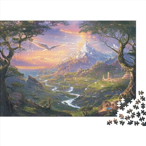 Freiheitsstatue Gibsons Games Puzzle 300 Pieces Sustainable Puzzle for Adults Premium 100% Recycled Board Great Gift for Adults 300pcs (40x28cm) von TANLINGFL