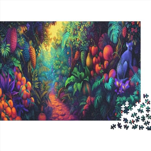 Obst Puzzle 1000 Pieces Adults, Simple 1000 Pieces Jigsaw Puzzles Gift Idea for Birthday, Christmas, Halloween and Valentine's Day 1000pcs (75x50cm) von TANLINGFL