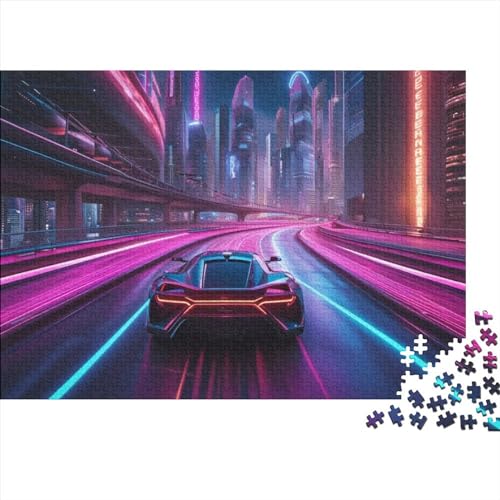 Sportwagen 1000 Pieces Puzzle for Adults 1000 Pieces Puzzle for Adults 1000 Pieces Puzzle Large Puzzles Teenager Educational Game Toy Gift for Wall Decoration 1000pcs (75x50cm) von TANLINGFL