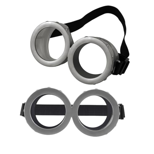 TANTAKO 2 Pack Erwachsene Halloween Brille mit verstellbarem Band für Charakter Cosplay Kostüm von TANTAKO
