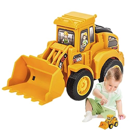 TARAKO Baufahrzeuge Spielzeug - Site Roller Bulldozer BAU-LKW-Spielzeug - Bulldozer-Bagger-Spielzeug, BAU-Power-Hauller-Bagger-Geschenk für Kleinkinder, Mädchen, Kinder von TARAKO