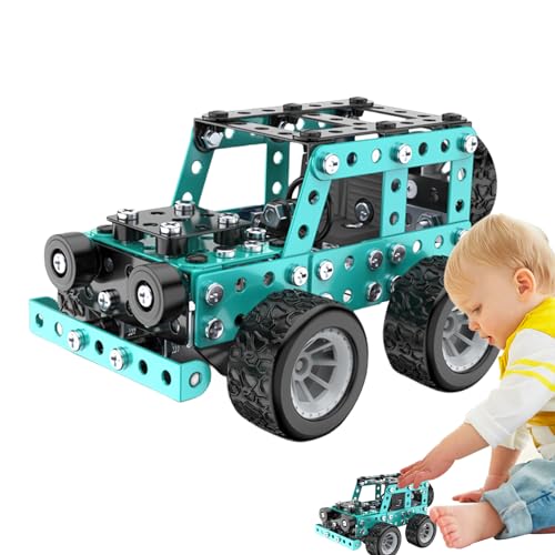 TARAKO Bauspielzeug, Technikspielzeug - 3 Arten DIY Baufahrzeuge Bausteine - Lernspielzeug zum Bauen, Aktivitäten, Spielgeschenk, STEM-Lern-Konstruktionsspielzeug für Kinder von TARAKO