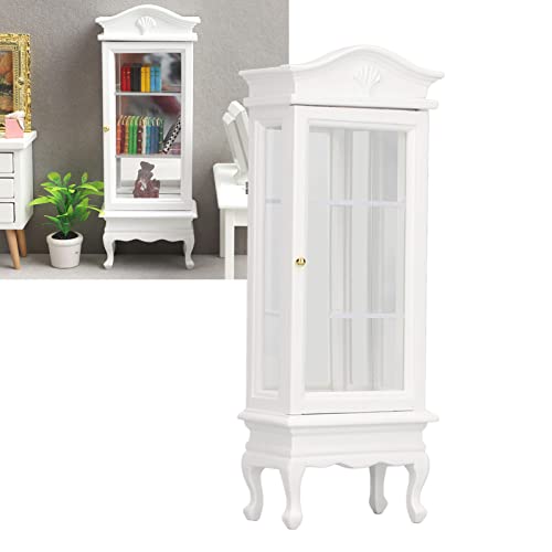 Dollhouse Bücherregal, 1:12 Puppenhaus Miniaturschrank Mini -Bücherregal für Mini -Bücher Miniatur Bücherregal Holzsimulation Weiße Lichtbogen -Dach -Dach -Puppenhaus -Displinet Dollhouse Bücherregal, 1:12 Puppenhaus Miniaturschrank Mini -Bücherregal für Mini -Bücher Miniatur Bücherregal Holzsimulation Weiße Lichtbogen -Dach -Dach -Puppenhaus -Displinet von TARSHYRY
