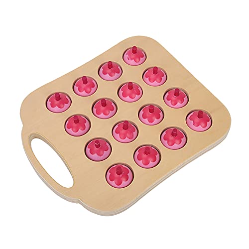 Holzgedächtnis Schachpuzzle Spiel Spielzeug für Rosa Blau Interaktive Bildung (Rosenate) von TARSHYRY