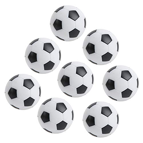 Mini Fußballball, TischfußBall -Foosballs 8pcs Mini Tisch Fußballbälle 32 -mm - FußBall Tischspielmaschine Accessoire Foosball Ball für Erwachsene Mini Fußballball, TischfußBall -Foosballs 8pcs Mini Tisch Fußballbälle 32 -mm - FußBall Tischspielmaschine Accessoire Foosball Ball für Erwachsene von TARSHYRY