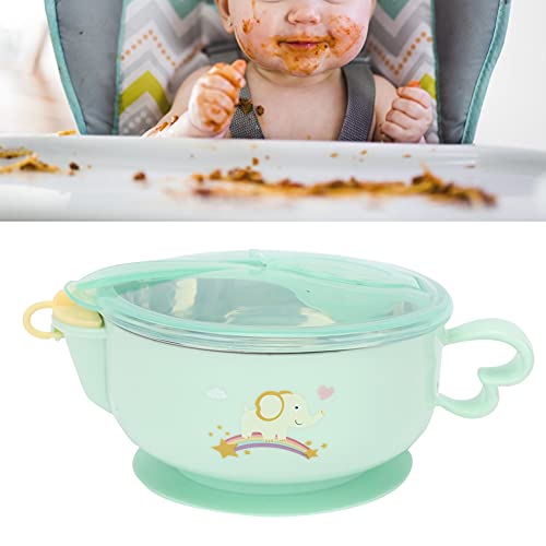 TARSHYRY Babynahrung Wärmer, Baby Heizungsschale Wasserspritzung Wärme Konservierung Schüssel Schüssel Fütterungstable Baby Schüsselwärmer für Babypartikel, Konservierung (#2) von TARSHYRY