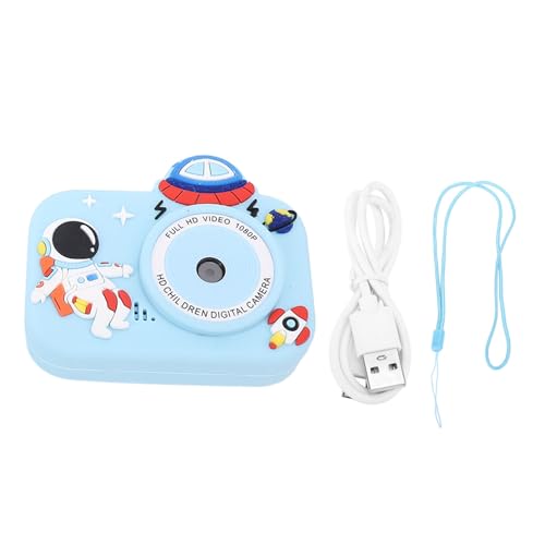 TARSHYRY Digitalkamera Spielzeug 2 -Zoll -IPS -Bildschirm 1080p Filtereffekt Süßes Design Tragbare Reisekamera (Blue) von TARSHYRY