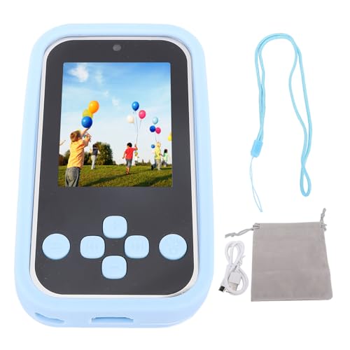 TARSHYRY Dinosaurierspielzeug Inspiriert Smartphone 2,4 -Zoll -IPS -Display mit 1080p HD 48MP -Kameras für 3- Bis 12 -jährige Mädchen (Blue) von TARSHYRY