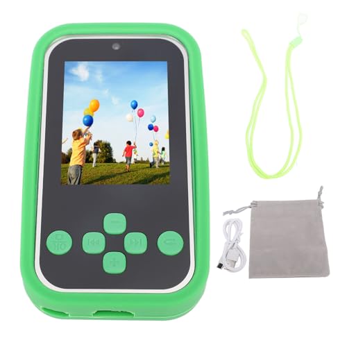 TARSHYRY Dinosaurierspielzeug Inspiriert Smartphone 2,4 -Zoll -IPS -Display mit 1080p HD 48MP -Kameras für 3- Bis 12 -jährige Mädchen (Green) von TARSHYRY