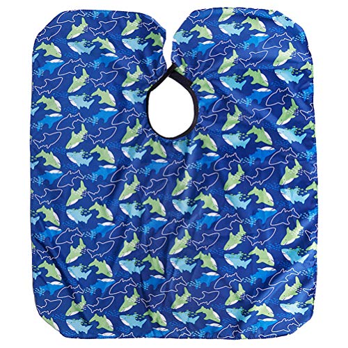 TARSHYRY Friseur Cape Niedlichen Design für Salon Professionelle Salon Schneiden Schürze Kid Nylon (BLUE) von TARSHYRY