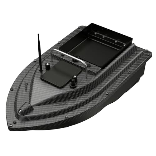 TARSHYRY Funkloses Fernbedienungsregelungsfischerköderboot Easy Operation 300 M Fernbedienungs -Fischfinder -Geräte Nacht Fischereigeräte (5200 mAh) von TARSHYRY