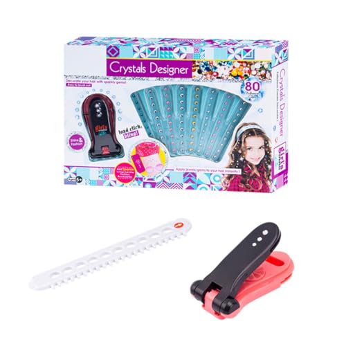 TARSHYRY Hair Sparkle Toy Kit Girls Styling Tool Schillernde Modezubehör Glänzt überall, Wo Orange Rosa 8pcs von TARSHYRY