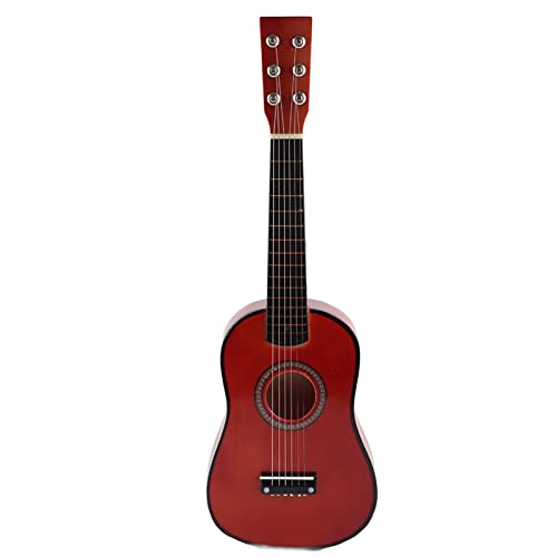 TARSHYRY Kids Gitarre, Holz 23in Gitarre für Kinder Mini -Gitarren -Gitarren -Musik -Bildungsinstrument Spielzeug für Kinder Kinderstudentische Anfänger (Kaffee) von TARSHYRY