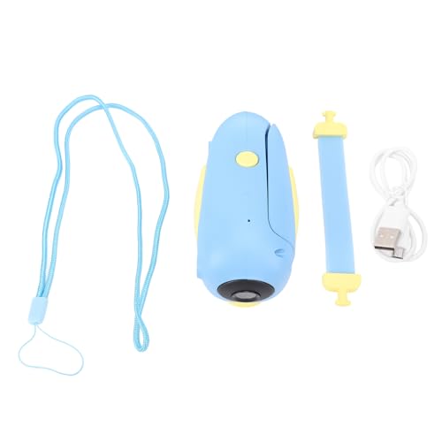 TARSHYRY Netter Cartoon Camcorder 1080p HD Videokamera mit Filtern für 3-12 Jahre Alte Flügelform Design (Blue) von TARSHYRY