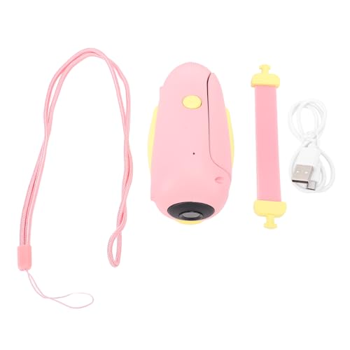 TARSHYRY Netter Cartoon Camcorder 1080p HD Videokamera mit Filtern für 3-12 Jahre Alte Flügelform Design (Rosig) von TARSHYRY