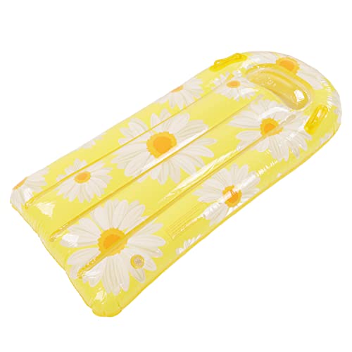 TARSHYRY Poolschwimmer, Schwimmendes Bettbett Poolspielzeug Aufblasbares Boot mit Griffdicker Freizeit PVC Gelbe Sonnenblume Schwimmendes Bett TARSHYRY Poolschwimmer, Schwimmendes Bettbett Poolspielzeug Aufblasbares Boot mit Griffdicker Freizeit PVC Gelbe Sonnenblume Schwimmendes Bett von TARSHYRY