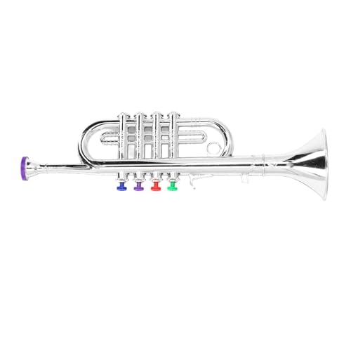 TARSHYRY Saxophonspielzeug, Saxophonspielzeugsaxophonspielzeug mit Saxophonspielzeugsaxophonspielzeug für Saxophonspielzeug (Silver) von TARSHYRY