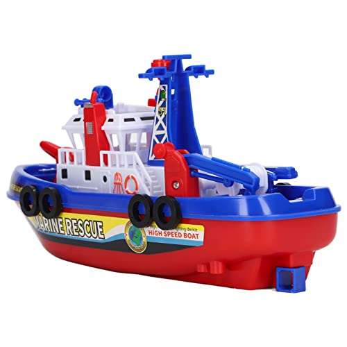 TARSHYRY Spielzeugboot, Spielzeugboote Feuerzeugspielzeug mit Autowassersprühbootspielzeug für Einfallsreiches Spiel TARSHYRY Spielzeugboot, Spielzeugboote Feuerzeugspielzeug mit Autowassersprühbootspielzeug für Einfallsreiches Spiel von TARSHYRY